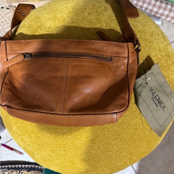 NWT Brown Leather Vilenca Bag - Picture 3 of 4